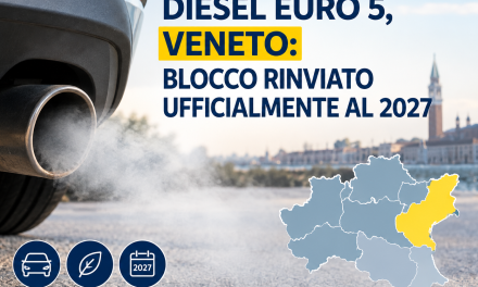 DIESEL EURO 5, VENETO: BLOCCO RINVIATO UFFICIALMENTE AL 2027