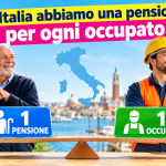 ABBIAMO UNA PENSIONE PER OGNI OCCUPATO